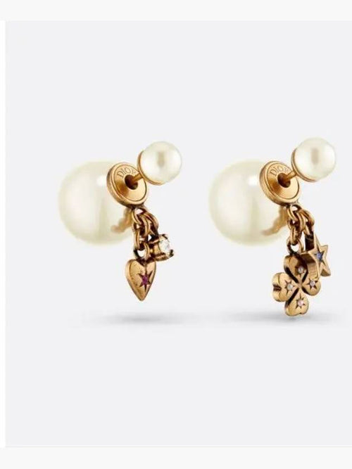 Tribales Earrings Gold Dior