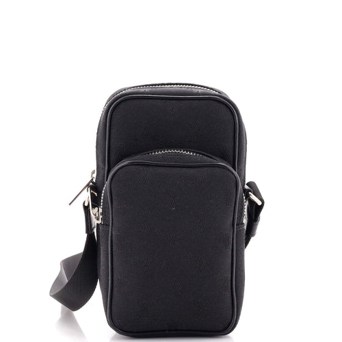 Celine Pocket Messenger Bag Triomphe Jacquard Mini