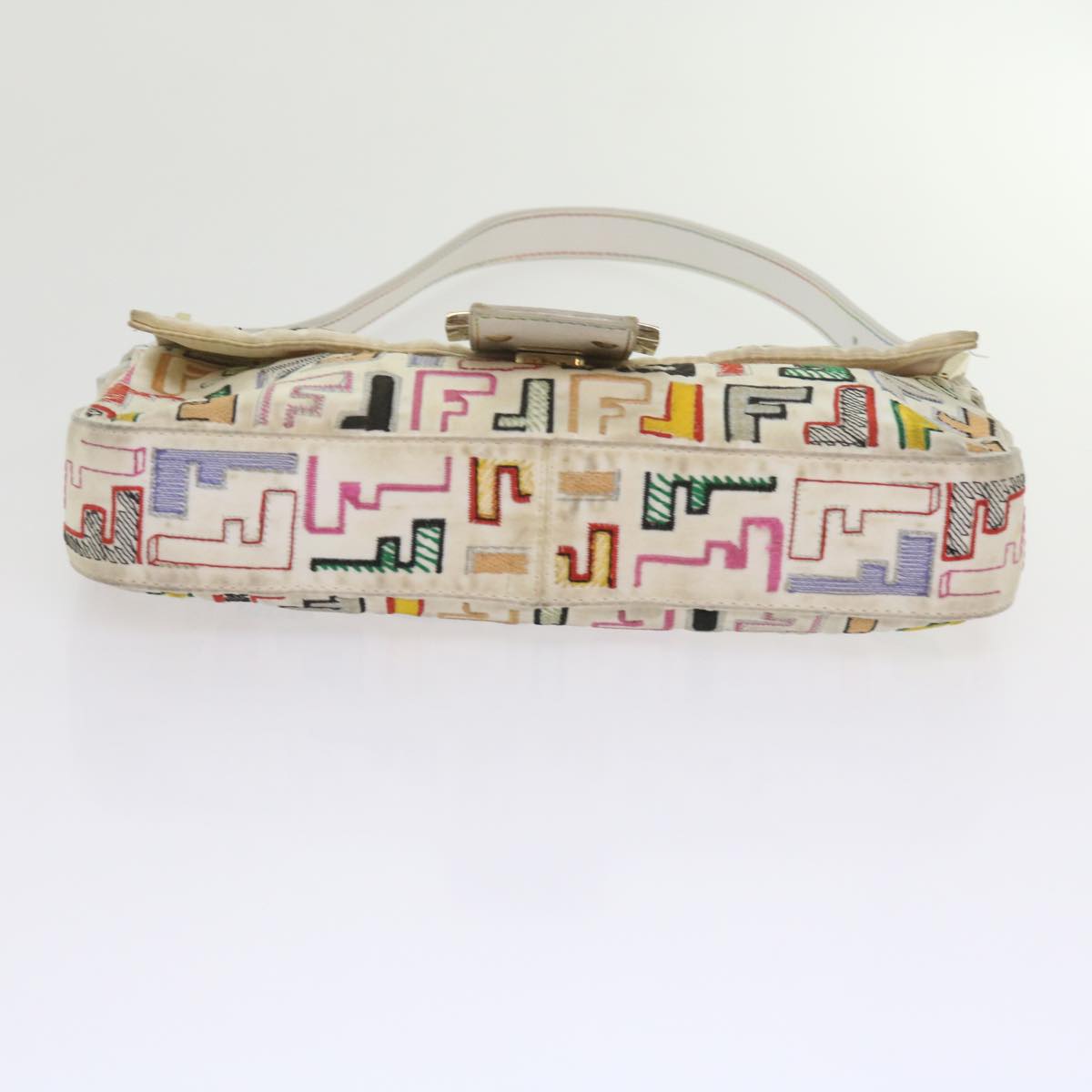 FENDI Zucca Canvas Mamma Baguette Shoulder Bag Multicolorai670