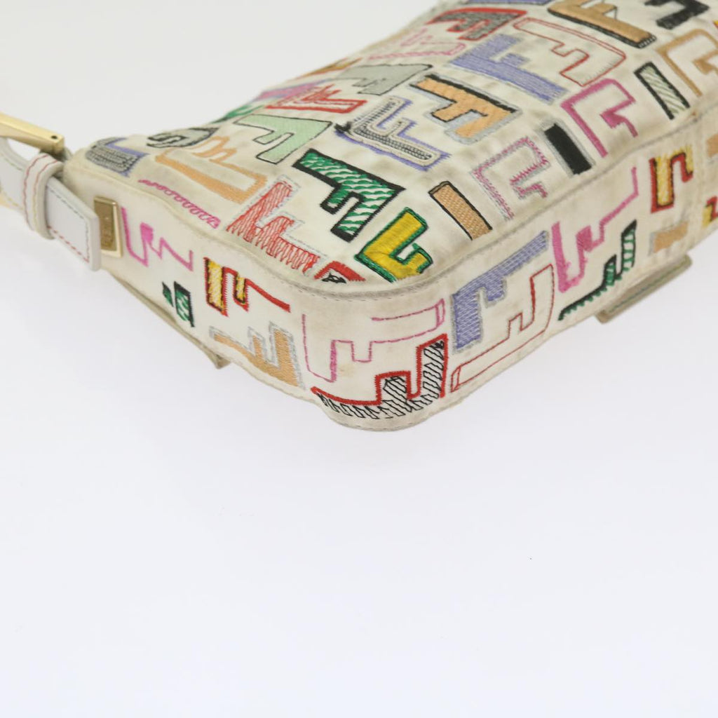 FENDI Zucca Canvas Mamma Baguette Shoulder Bag Multicolorai670