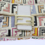 FENDI Zucca Canvas Mamma Baguette Shoulder Bag Multicolorai670