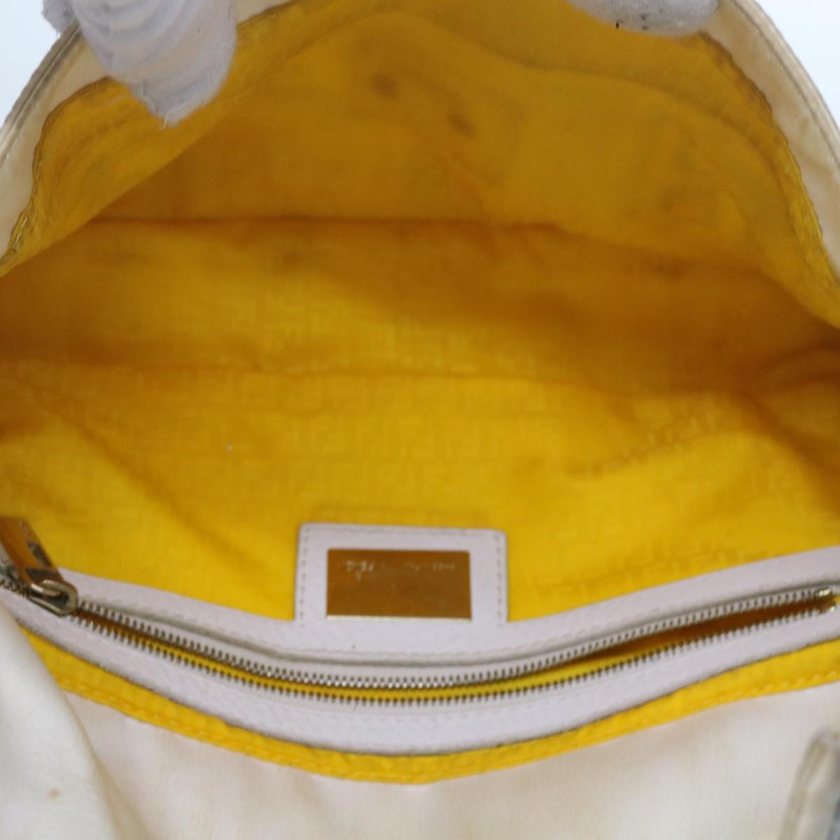 FENDI Zucca Canvas Mamma Baguette Shoulder Bag Multicolorai670