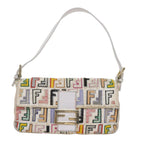 FENDI Zucca Canvas Mamma Baguette Shoulder Bag Multicolorai670