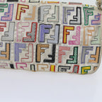 FENDI Zucca Canvas Mamma Baguette Shoulder Bag Multicolorai670