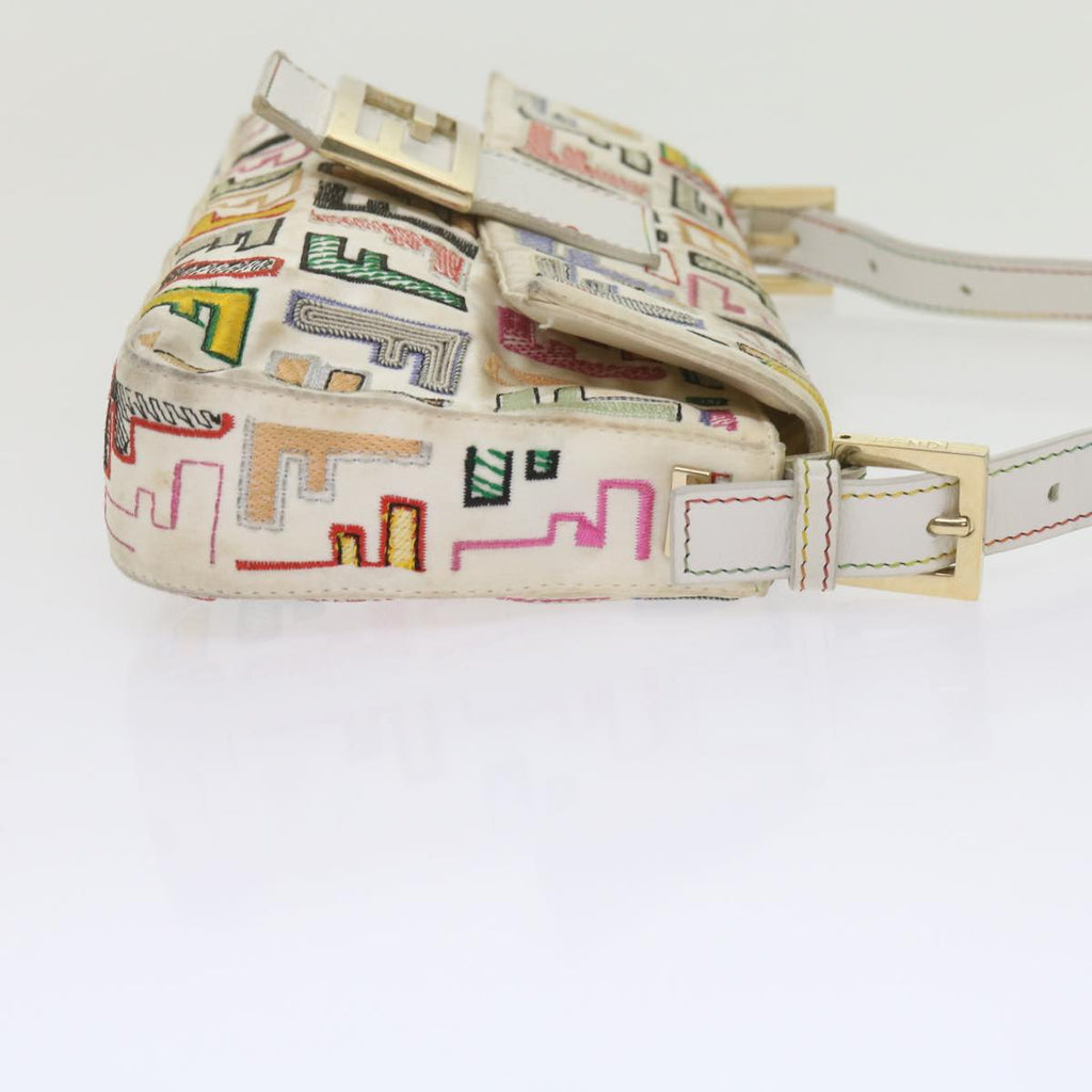 FENDI Zucca Canvas Mamma Baguette Shoulder Bag Multicolorai670