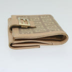 FENDI Zucchino Canvas Mamma Wallet Beigeai712