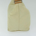 PRADA Shoulder Bag Nylon Cream  ai734