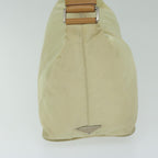 PRADA Shoulder Bag Nylon Cream  ai734