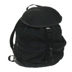PRADA Backpack Nylon Black  ai735