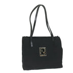 FENDI Zucca Canvas Hand Bag Blackai742