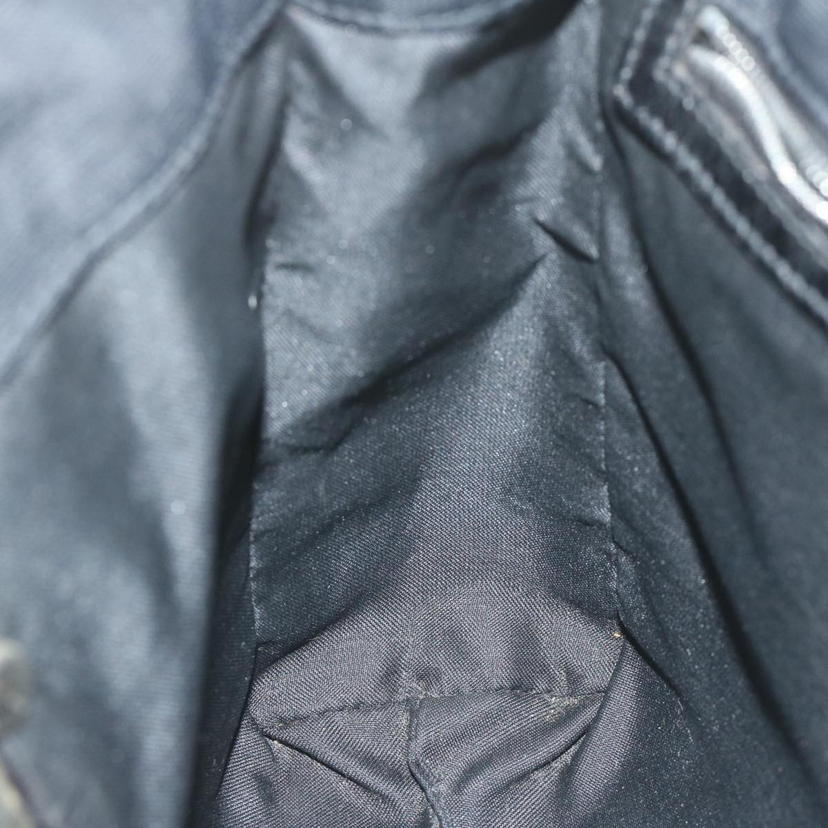 FENDI Zucca Canvas Hand Bag Blackai742