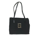 FENDI Zucca Canvas Hand Bag Blackai742
