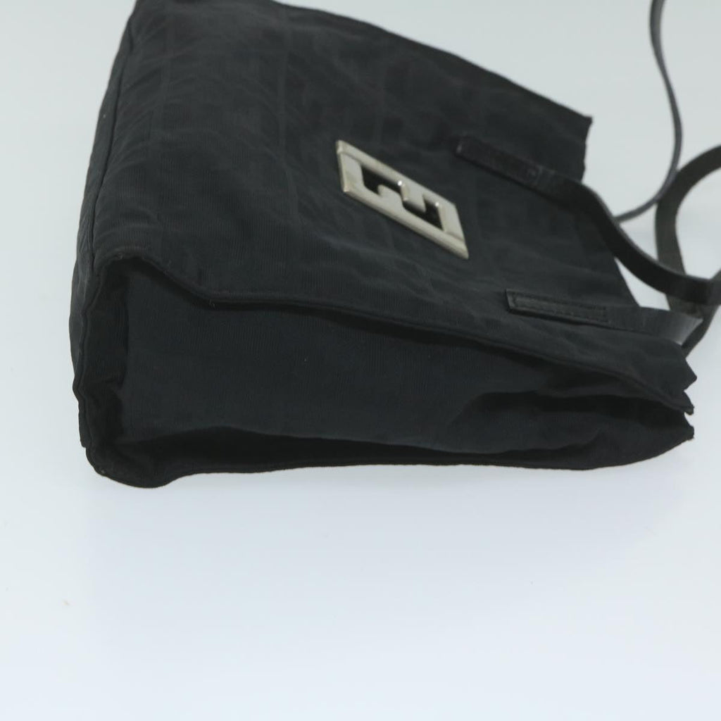 FENDI Zucca Canvas Hand Bag Blackai742
