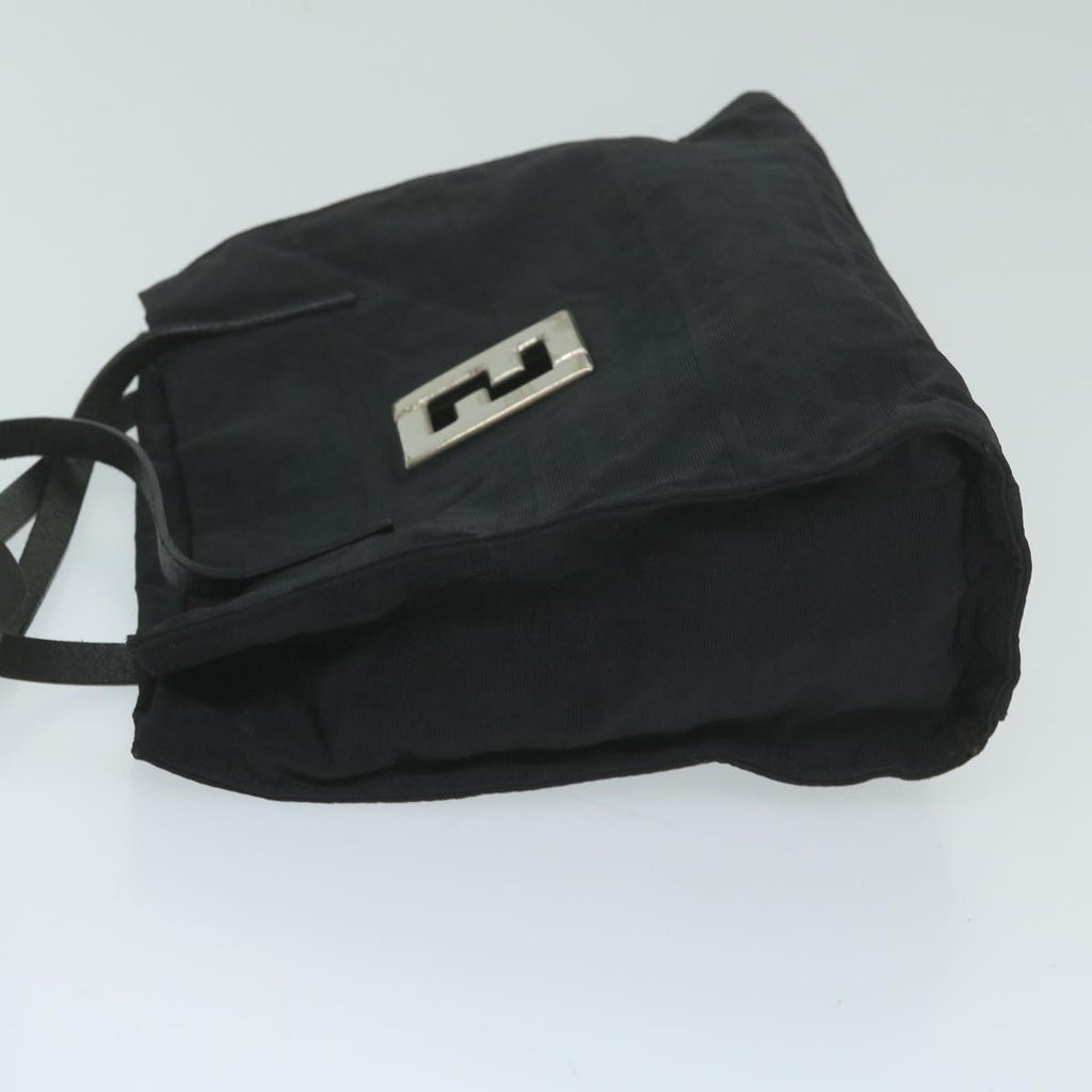FENDI Zucca Canvas Hand Bag Blackai742