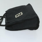 FENDI Zucca Canvas Hand Bag Blackai742