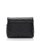 Saint Laurent Matelasse Calfskin Monogram LouLou Toy Crossbody (SHF-yd38W0)