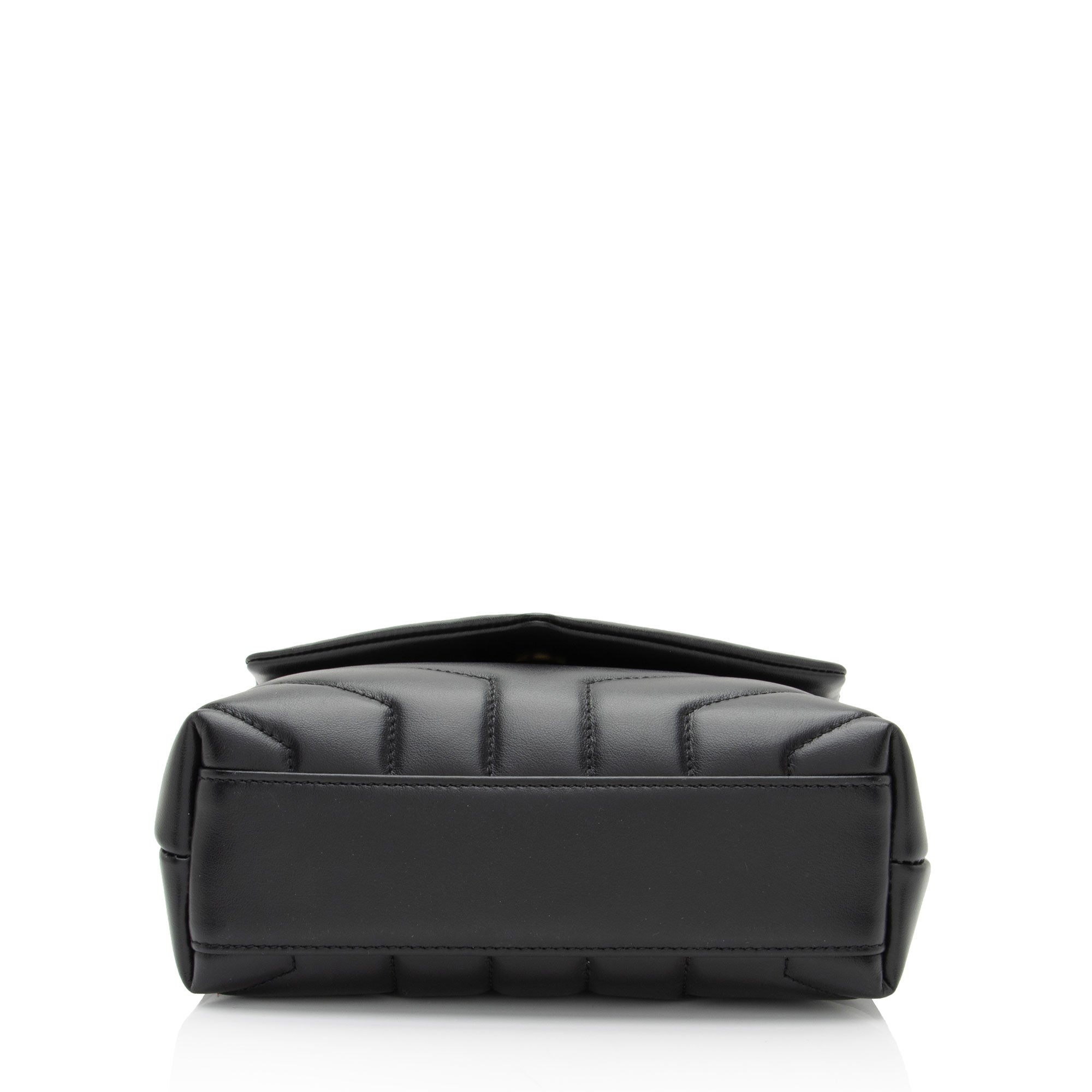 Saint Laurent Matelasse Calfskin Monogram LouLou Toy Crossbody (SHF-yd38W0)