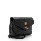 Saint Laurent Matelasse Calfskin Monogram LouLou Toy Crossbody (SHF-yd38W0)