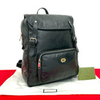 Gucci Interlocking G Leather Backpack