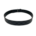Louis Vuitton LV Initiales Damier Leather Belt