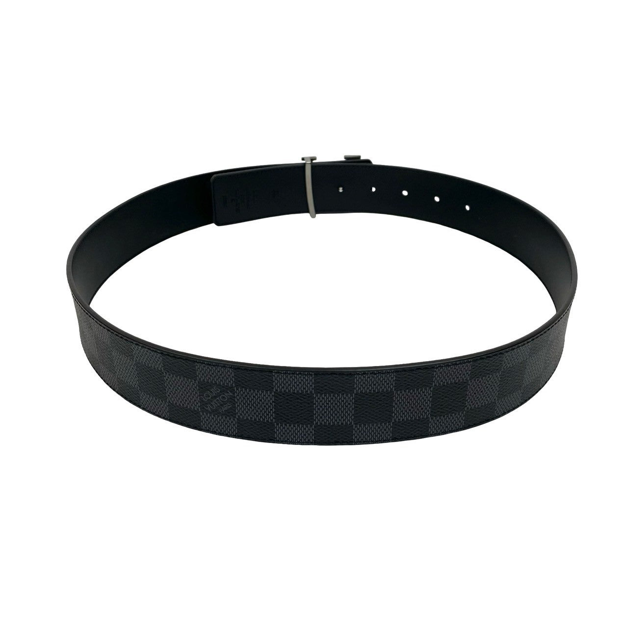 Louis Vuitton LV Initiales Damier Leather Belt