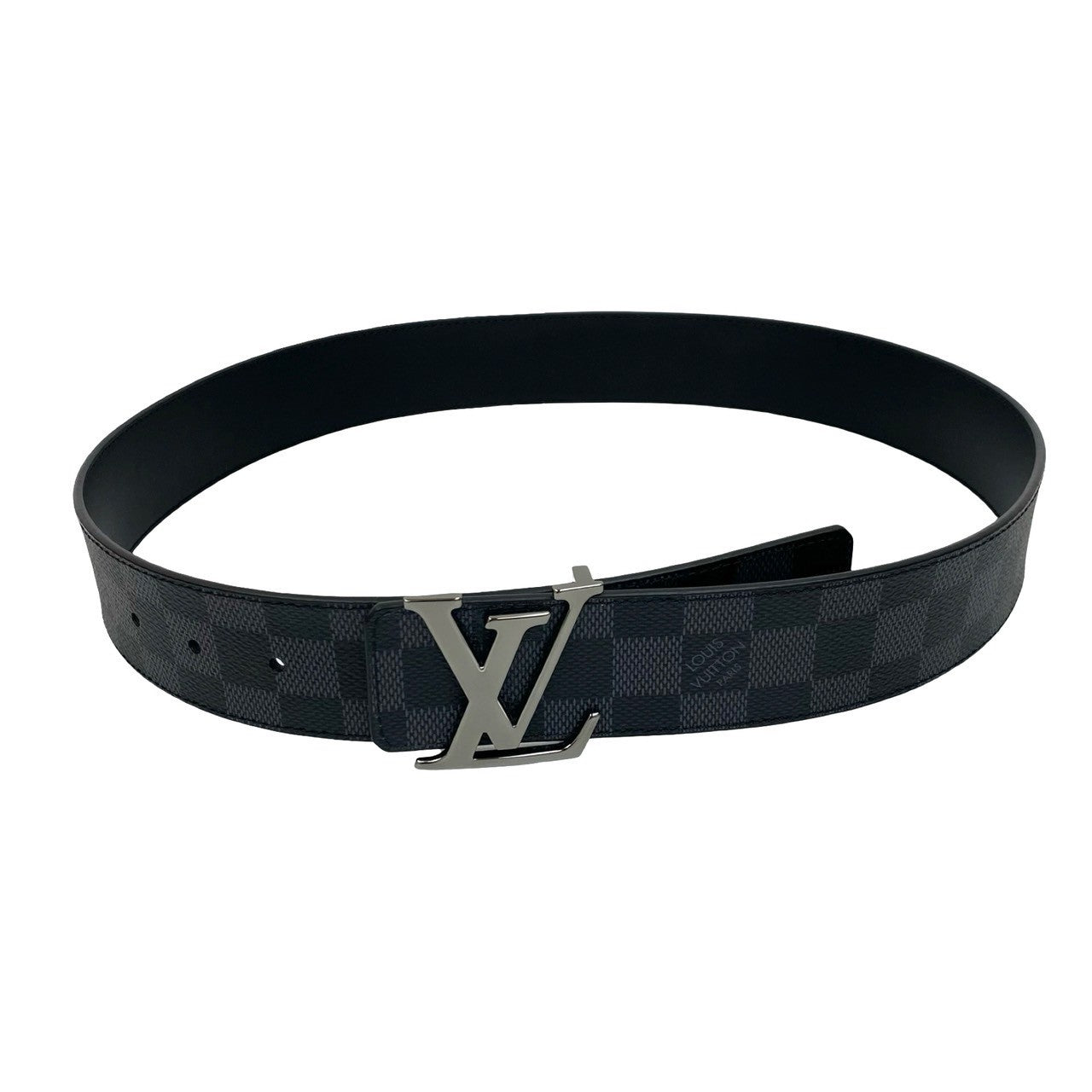 Louis Vuitton LV Initiales Damier Leather Belt