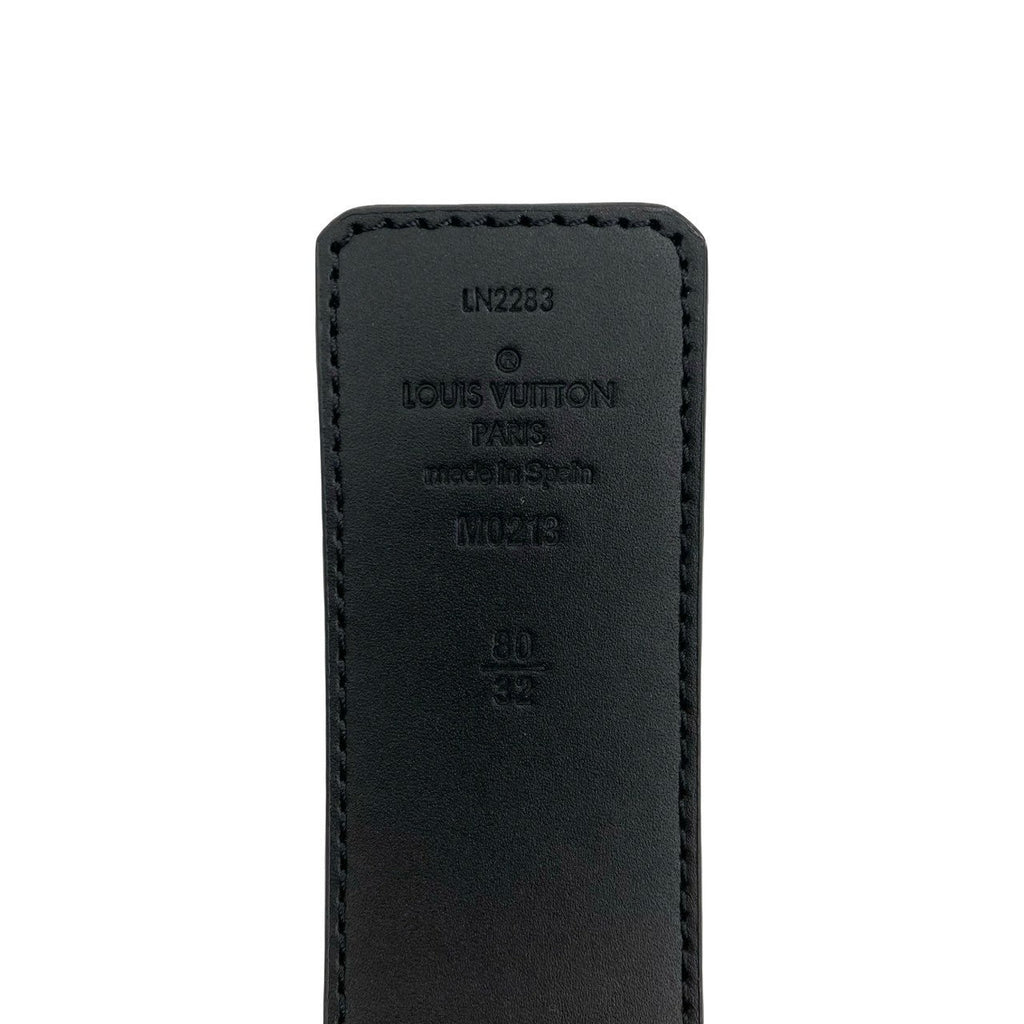 Louis Vuitton LV Initiales Damier Leather Belt