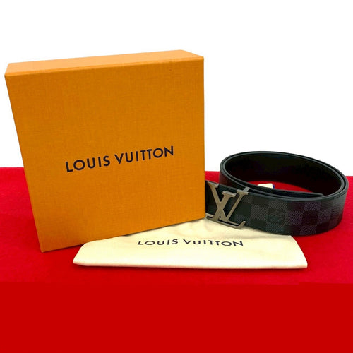 Louis Vuitton LV Initiales Damier Leather Belt