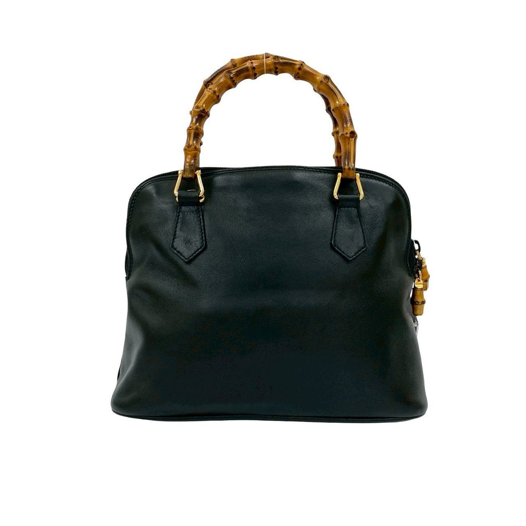 Gucci Bamboo Leather 2way Handbag