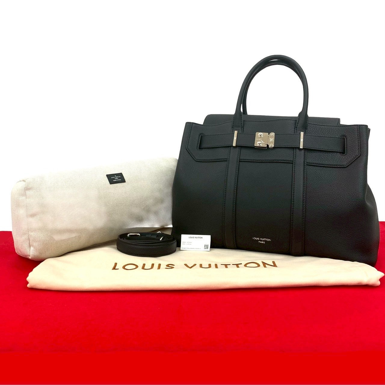Louis Vuitton Georges Tote MM Calf Leather 2way Bag