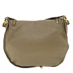 Chloe Shoulder Bag Leather Gray am3860