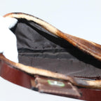 FENDI Mamma Baguette Shoulder Bag Harako leather Brownam4876