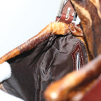 FENDI Mamma Baguette Shoulder Bag Harako leather Brownam4876