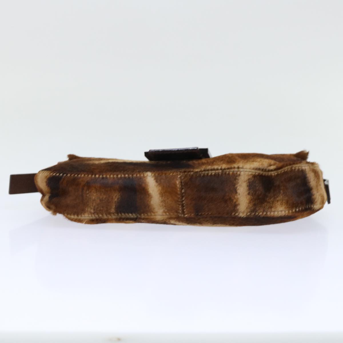 FENDI Mamma Baguette Shoulder Bag Harako leather Brownam4876