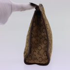 CELINE Shoulder Bag Canvas Leather 3Set Brown Beige  am5026
