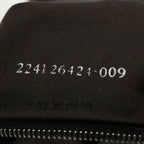 FENDI Zucca Canvas Mamma Baguette Shoulder Bag Black Brownam5065