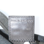 FENDI Mamma Baguette Shoulder Bag cotton Grayam5207