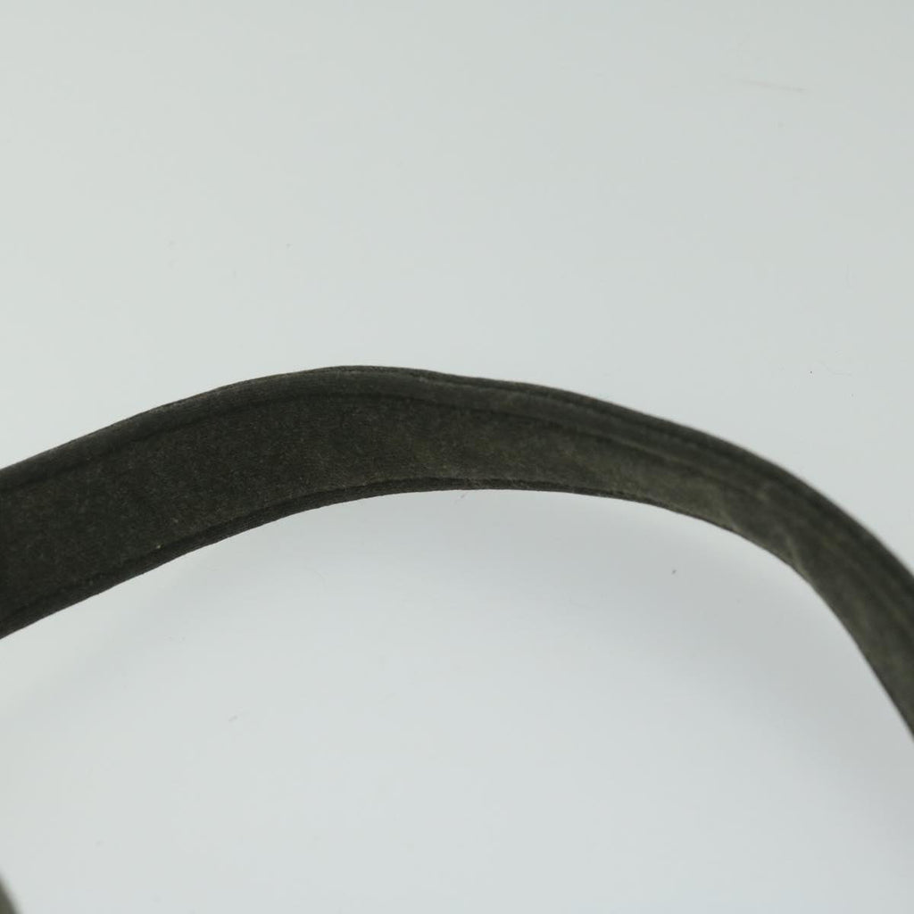 FENDI Mamma Baguette Shoulder Bag cotton Grayam5207