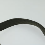 FENDI Mamma Baguette Shoulder Bag cotton Grayam5207