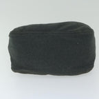 FENDI Mamma Baguette Shoulder Bag cotton Grayam5207