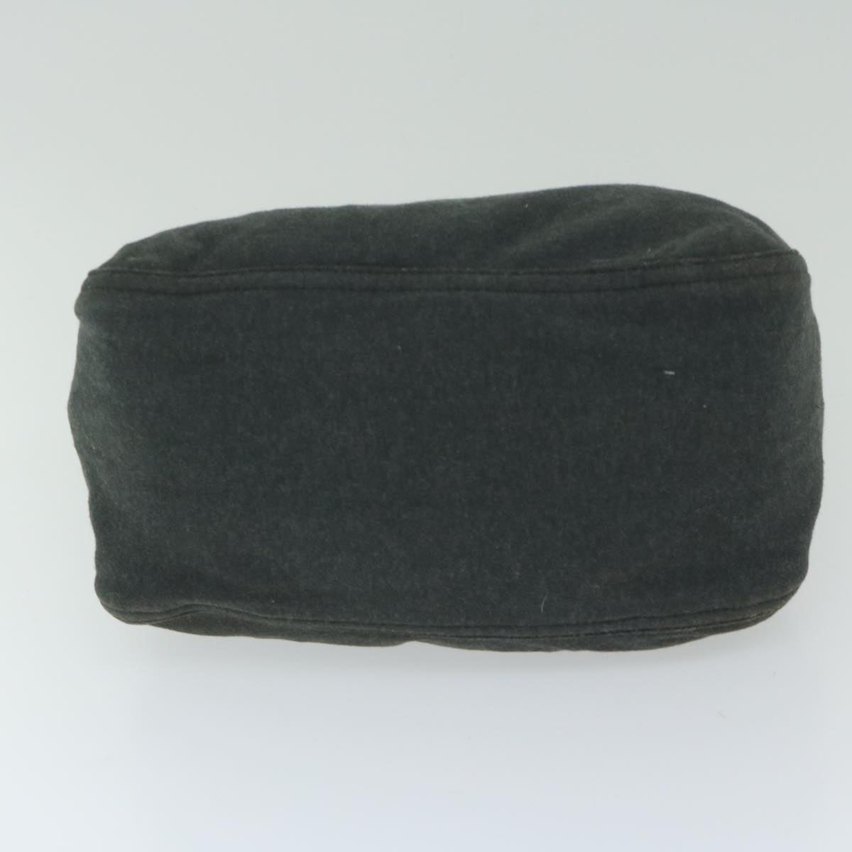 FENDI Mamma Baguette Shoulder Bag cotton Grayam5207