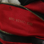 FENDI Mamma Baguette Shoulder Bag Suede Black 2813 26424 009am5239