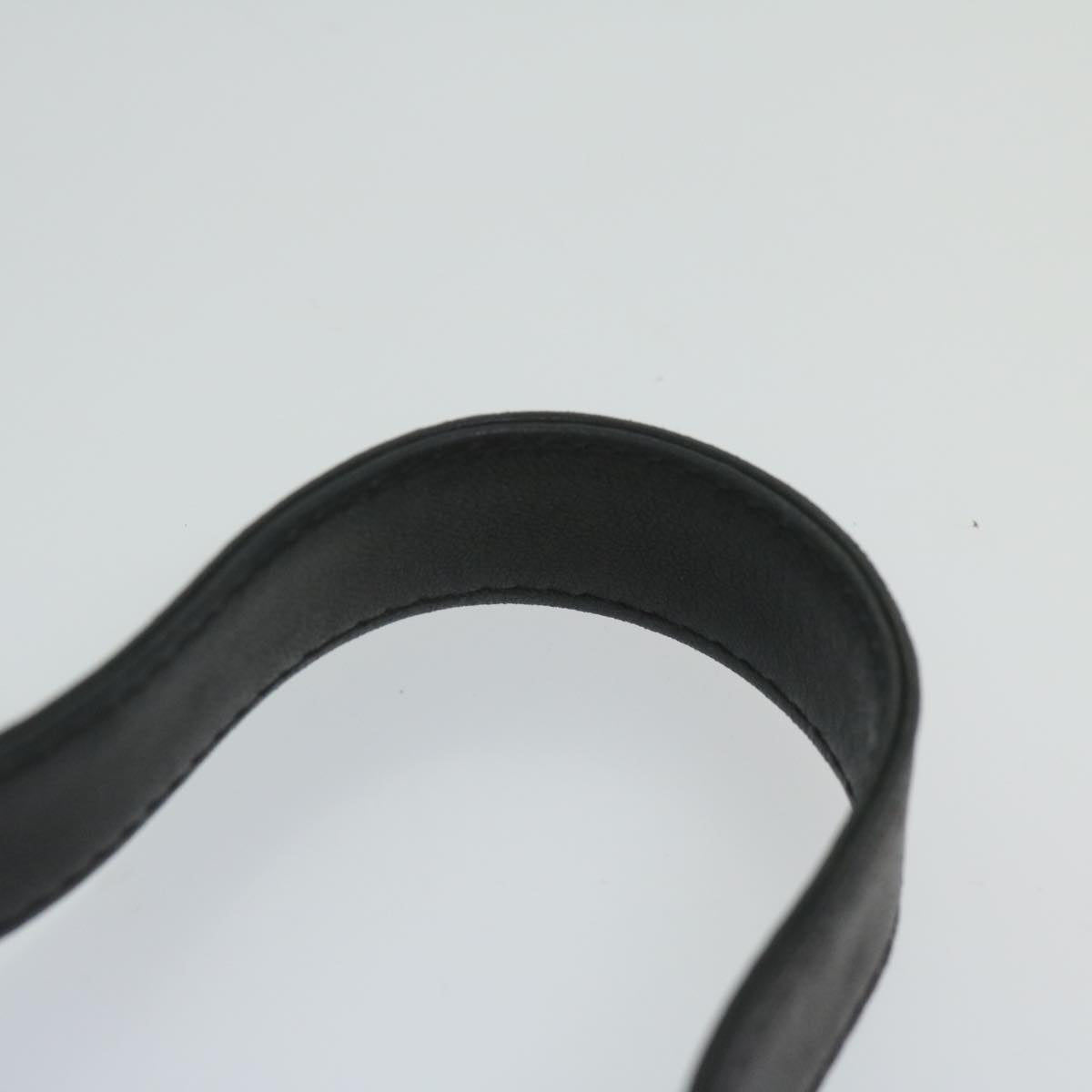 FENDI Mamma Baguette Shoulder Bag Suede Black 2813 26424 009am5239