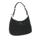 PRADA Shoulder Bag Nylon Black  am5243
