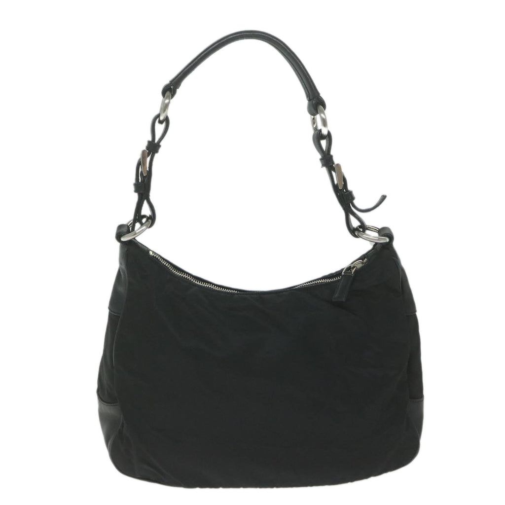 PRADA Shoulder Bag Nylon Black  am5243