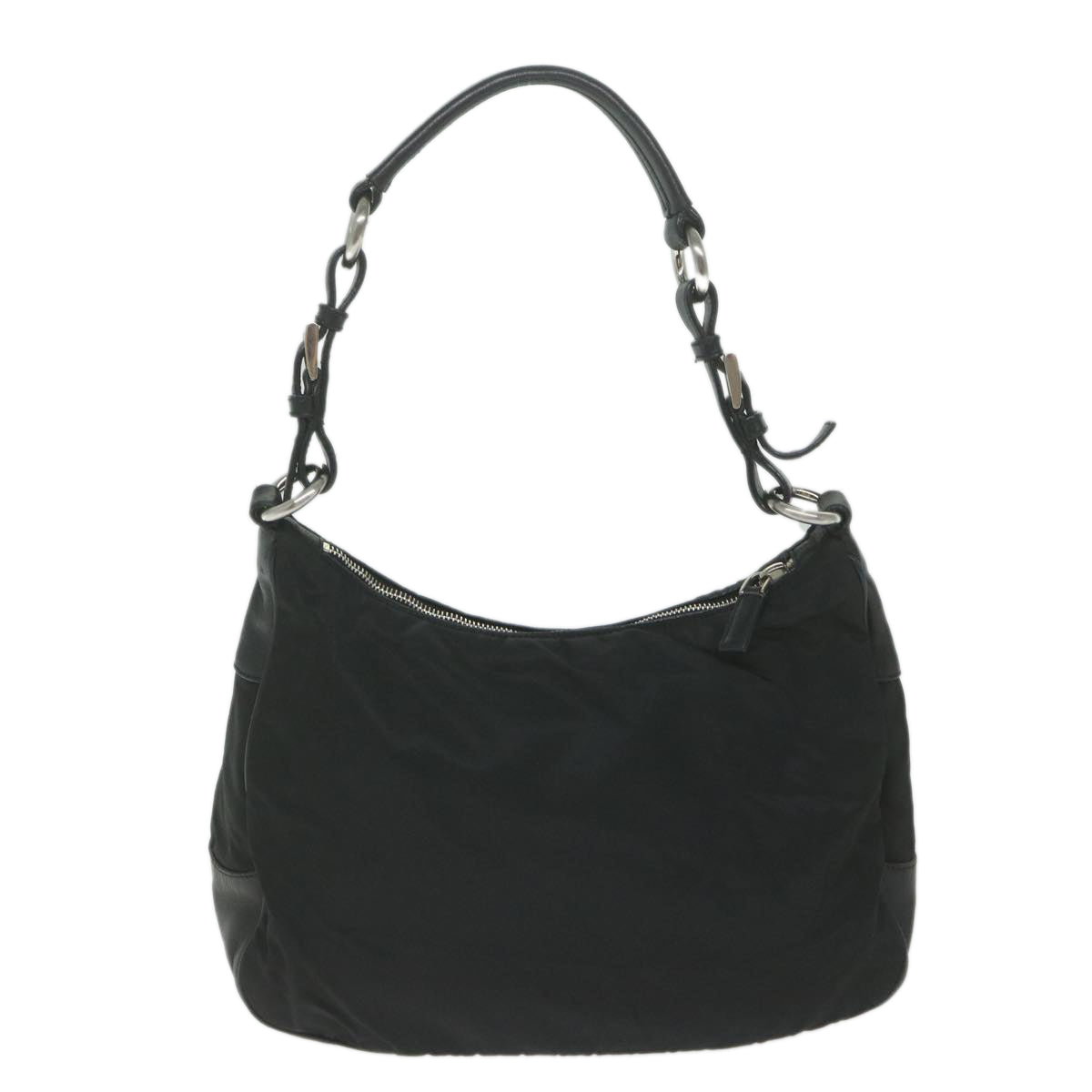 PRADA Shoulder Bag Nylon Black  am5243