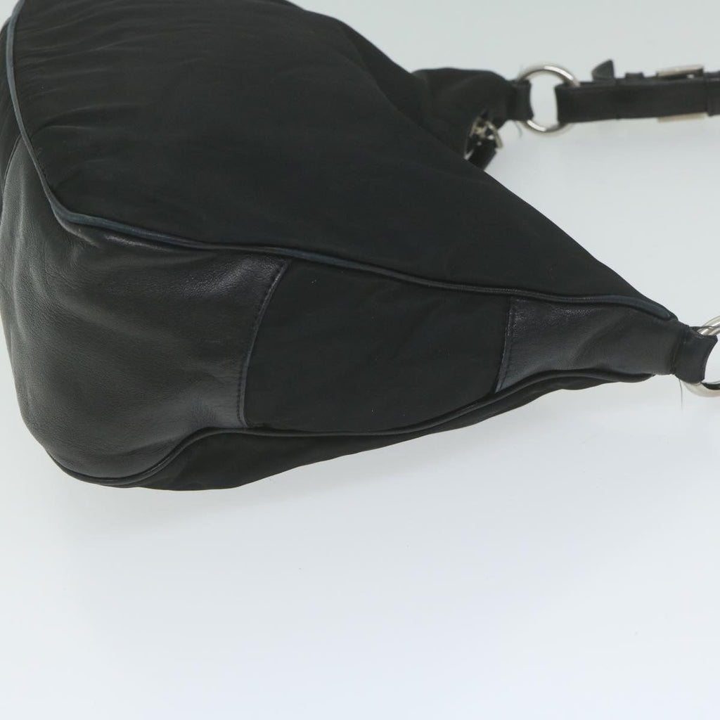 PRADA Shoulder Bag Nylon Black  am5243