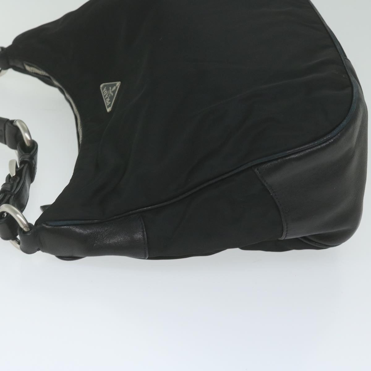 PRADA Shoulder Bag Nylon Black  am5243