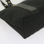 FENDI Zucchino Canvas Tote Bag Blackam5285