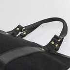 FENDI Zucchino Canvas Tote Bag Blackam5285
